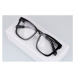 Sunmania Sunmania Černé imageové oversize brýle "Loop" 727586782
