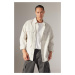 DEFACTO Oversize Fit Cotton Long Sleeve Shirt Jacket