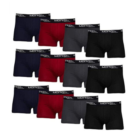 Pánské boxerky balení 12 kusů Merish Barva: Barevné