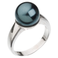 Evolution Group Něžný stříbrný prsten s umělou perlou 735022.3 tahiti