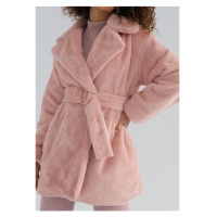 Růžová kožešinová bunda MOSQUITO pro dámy
