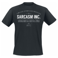Sprüche Sarcasm Inc. Tričko černá