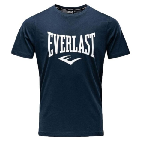 Everlast RUSSEL Pánské triko, tmavě modrá, velikost