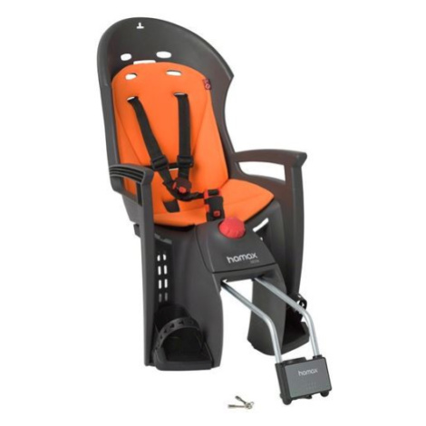 Hamax Siesta dětská sedačka tmavě šedá/oranžová