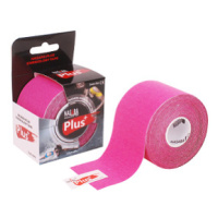 Nasara Plus Kinesiology Tape 5 cm x 5 m Barva: růžová