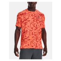 Oranžové sportovní tričko Under Armour UA Rush Energy Print SS