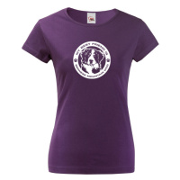 Dámské tričko Bernský salašnický pes -  dárek pro milovníky psů