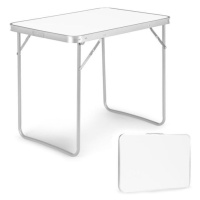 Skládací piknikový stůl 70x50cm v bílé barvě