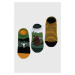 Bavlněné ponožky Medicine 3-pack pánské, zelená barva