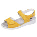 Sandály s podrážkou se vzduchovým polštářkem Semler Žlutá