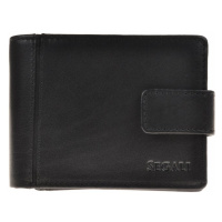 SEGALI Pánská kožená peněženka 23491 - černá