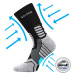 VOXX® kompresní ponožky Ronin černá 1 pár 111142