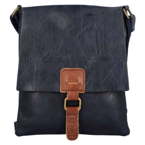Elegantní dámský kabelko-batoh Mikki, tmavě modrá Paolo Bags