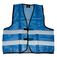 Korntex Thessaloniki Reflexní síťovaná vesta KX502 Blue