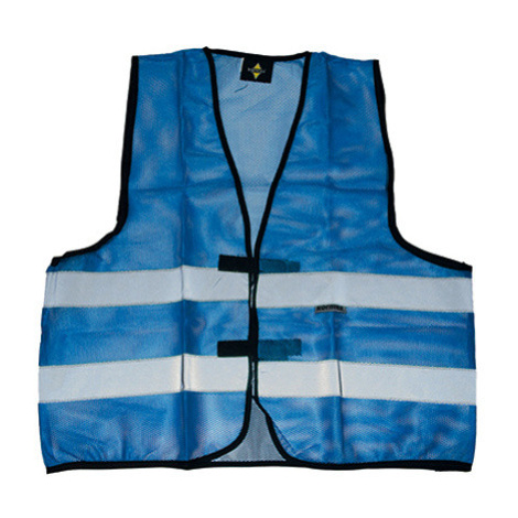 Korntex Thessaloniki Reflexní síťovaná vesta KX502 Blue