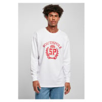 Pánské tričko dlouhý rukáv // Southpole College Longsleeve white