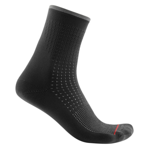CASTELLI Cyklistické ponožky klasické - PREMIO - černá