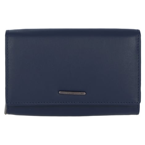 Dámská kožená peněženka tmavě modrá - Bellugio Lorena tmavě modrá