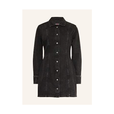 Guess Jeans Džínové Šaty černá