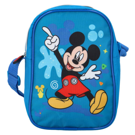 Dětská veselá crossbody taška Mickey, modrá SETINO