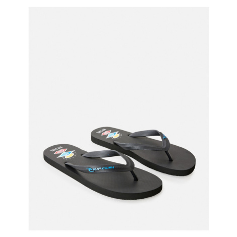 Žabky Rip Curl ICONS OF SURF BLOOM OPEN TOE Black/Blue