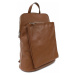 Hnědý kožený dámský módní batůžek/kabelka Damarion Unidax s.r.o.