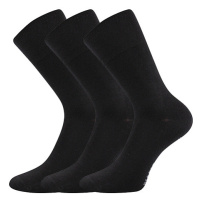 LONKA® ponožky Diagram černá 3 pár 115471