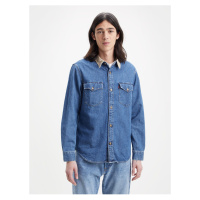 Levi's Modrá pánská džínová košile Levi's® Western - Pánské