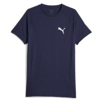 Puma EVOSTRIPE TEE Pánské tričko, modrá, velikost