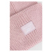 Čepice Reebok Classic H47510 růžová barva, z husté pleteniny