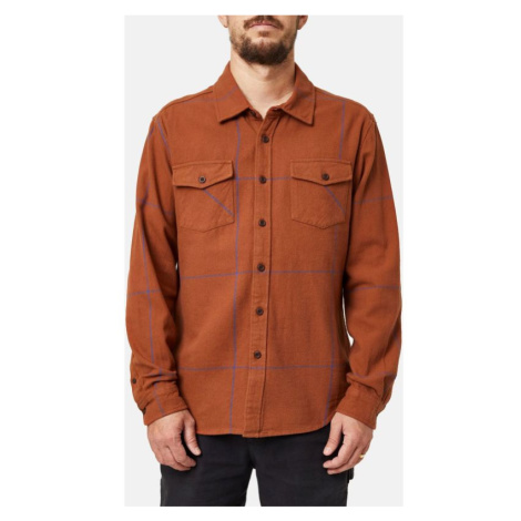 KOŠILE KATIN USA MONTY FLANNEL - hnědá