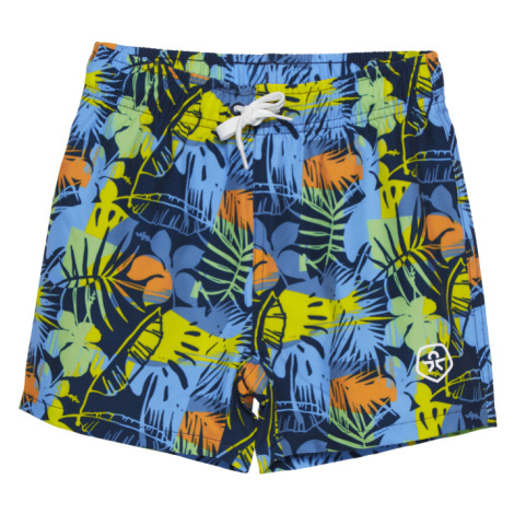 COLOR KIDS-Swim Shorts - AOP, summer green barevná
