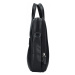Pánská kožená taška přes rameno Hexagona Nicolas - černá
