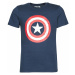 Yurban MARVEL CAPTAIN AMERICA LOGO Tmavě modrá