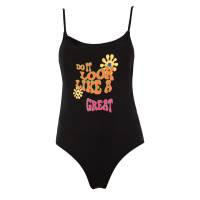 DEFACTO Regular Fit Slogan Swimsuit