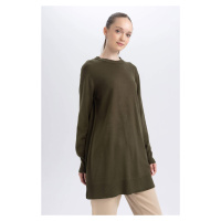 DEFACTO Regular Fit Crew Neck Tunic