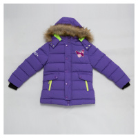 Dívčí zimní bunda - Wolf B2868, fialová Barva: Fialová
