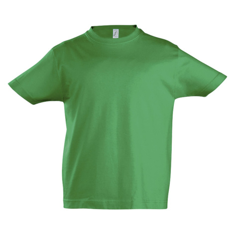 SOĽS Imperial Kids Dětské triko s krátkým rukávem SL11770 Zelená SOL'S