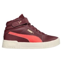 Puma CARINA 2.0 MID Dívčí zimní tenisky, vínová, velikost 38.5