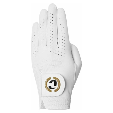 Duca Del Cosma Elite Pro Mens Golf Glove Left Hand for Right Handed Golfer Fontana White