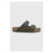 Pantofle Birkenstock Arizona pánské, zelená barva, 1024550