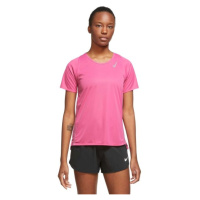 Nike DRI-FIT RACE Dámské běžecké tričko, růžová, velikost