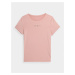 Dámské rychleschnoucí tričko 4FAW23TTSHF0896-56S růžové - 4F