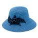 Dámský letní klobouk Joanna modrý