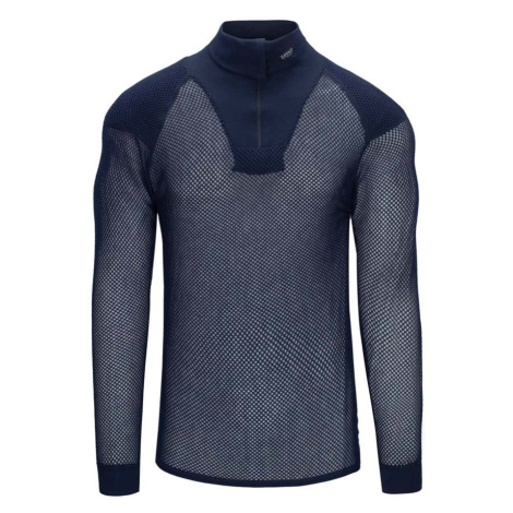 funkční rolák BRYNJE Super Thermo Zip polo Shirt w/inlay Barva: Černá