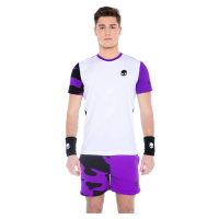 Pánské tričko Hydrogen Tech Camo Tee White/Purple