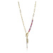 Emily Westwood Hravý pozlacený náhrdelník s korálky Annie EWN23076G