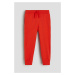 H & M - Žerzejové kalhoty jogger - oranžová