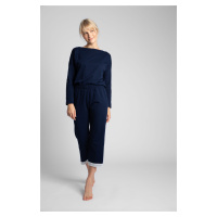 LaLupa Woman's Trousers LA041 Navy Blue