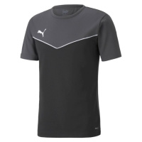 Puma INDIVIDUAL RISE JERSEY TEE Fotbalové triko, černá, velikost